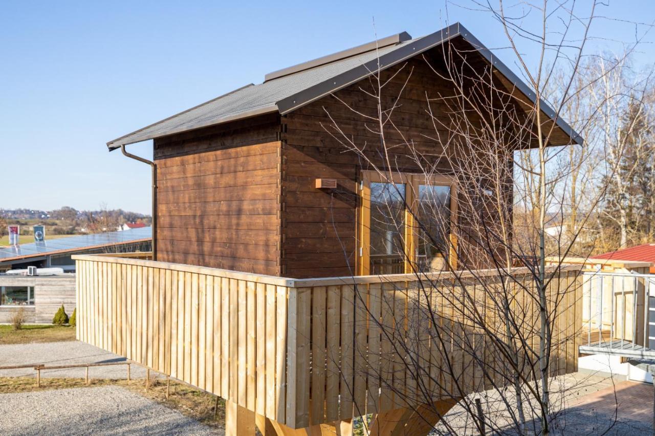 Baumhaus Im Herzen Vom Unterallgaeu Erkheim Extérieur photo