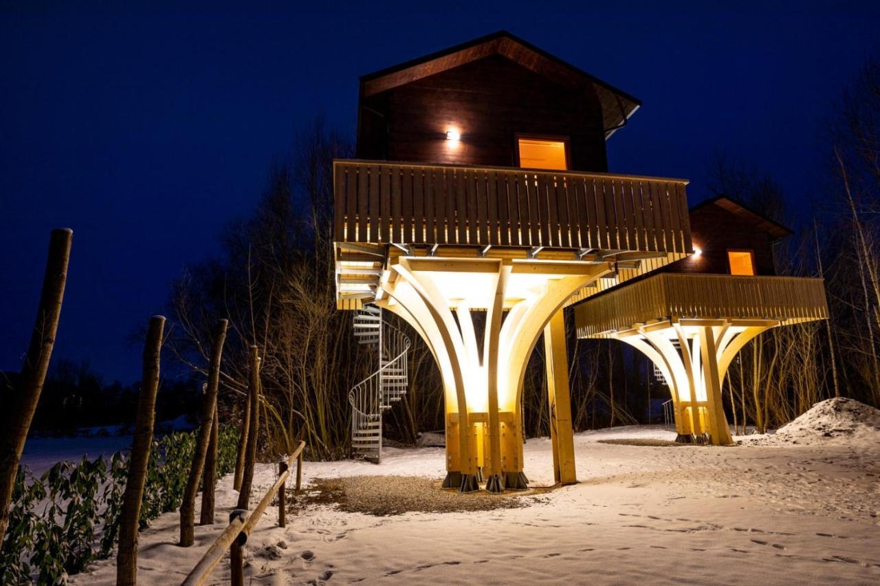 Baumhaus Im Herzen Vom Unterallgaeu Erkheim Extérieur photo