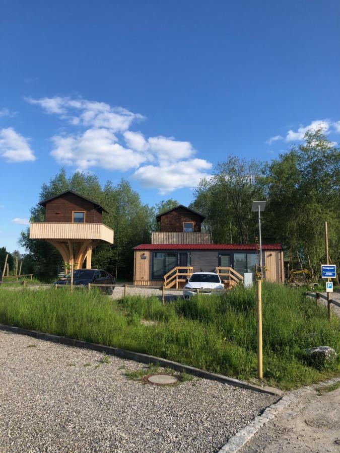 Baumhaus Im Herzen Vom Unterallgaeu Erkheim Extérieur photo